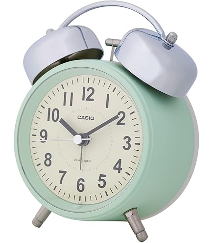 Amazon.co.jp: セイコークロック 置き時計 01:薄緑 本体サイズ: 17.8